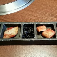 肉家かぐら - キムチいろいろ