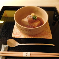 祇園 末友 - 先付(ごま豆腐)