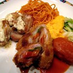 ＴＨＥ ＯＲＣＨＡＲＤ - ['08/03]チキンソテー＆ポークカツ野菜巻＆カニクリームコロッケ