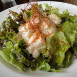 Aruto monte - 帆立と海老のサラダ、美味しい