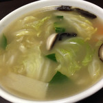 千鶴屋 - 野菜スープ ¥300