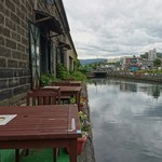 小樽倉庫No.1 - テラスから運河の眺め♪