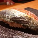 すし 喜邑 - 2016.5.  鰺 〆