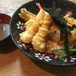 谷町 一味禅 - 海老穴子天丼（￥900）