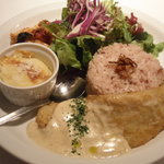 マザーエスタ - 本日のランチ～舌平目のムニエル