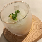 ORTO - びわのコンポートと日本酒のシャーベット