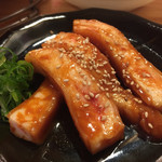 炭火焼肉ホルモン 徳臓 - 2016.6. サンドミノ　ハーフ