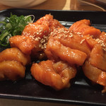 炭火焼肉ホルモン 徳臓 - 2016.6. 上ミノ