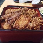 Ajihei - サービス天丼７５６円