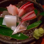 粋魚 むらばやし - 定食の刺身