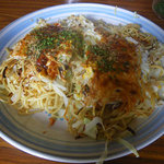 明地商店 - お好み焼き そば入りダブル