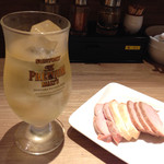 中華soba いそべ - チャーシューをつまみに