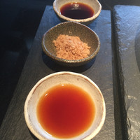 やまなみ - ポン酢、岩塩、醤油