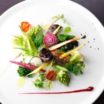 アズーリ クラシコ - 五感で楽しむヨロ研野菜の一品
