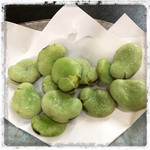 十八番 - 茹で空豆。