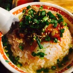 もんもん - 〆のチャンジャ茶漬け