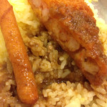 タージマハール - このカレー汁と良く合うねぇ。