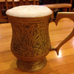 タージマハール - 生ビールで喉を潤し♫