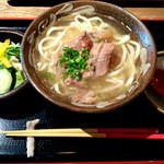 もいわ太陽食堂 - 2016年のソーキそばセット