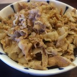 飛騨高山中華そば やまと - ミニ豚バラ丼【料理】 