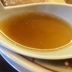 飛騨高山中華そば やまと - 綺麗で丁寧に濾してあるスープ【料理】 