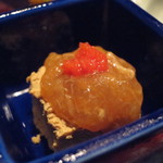 銀座 あまくさ 青山外苑 - 鶏レバーム蒸し物