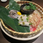 銀座 あまくさ 青山外苑 - 旬の鮮魚三種