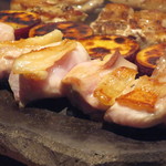 銀座 あまくさ 青山外苑 - 天草大王とマロン豚の溶岩焼き