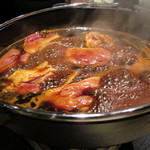 銀座 あまくさ 青山外苑 - 名物　幻の天草大王の極みの鶏すき