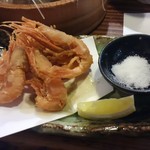 くろ屋 - 甘海老から揚げ