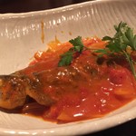 町屋 - ニジマスのトマト煮 2016.06再訪