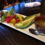 町屋 - バーニャカウダ 2016.06再訪