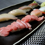 Washoku No Yado Tekuteku - 寿司ランチ・寿司懐石の際のお寿司　一例です