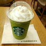 スターバックス・コーヒー - 「抹茶 クリーム フラペチーノ(カスタム)」470円+50円税抜