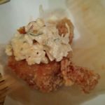 モモ肉に南蛮（玉子タルタル）を載せました♪