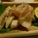 Sake to kushiyaki home - 阿波尾鶏のたたき
