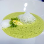 シャンペトル - フランス産グリーンピースのポタージュ