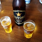 ファミリーれすとらん ひろせ 寿し正 - （2016.6）瓶ビール♪