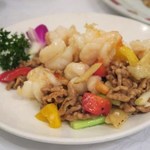 陸羽茶室 - 合桃滑蝦球