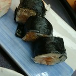 寿司割烹 魚紋 - 毛蟹巻き