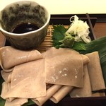 蔵のむこう - そば刺身