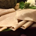 蔵のむこう - そば刺身