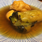 串焼き GoZZo - 焼き茄子とガンモの煮込