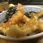 天ぷら てん作 - 丼しおから850円