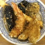 天ぷら てん作 - 丼しおから850円