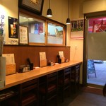 寺尾屋 - 201606 寺尾屋　店内（座席より右まわり）→