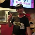 新世界おやじの串や - 元気一杯のスタッフさん、Ｍｒ．ビーン？