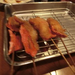 新世界おやじの串や - 串揚げのいろいろ