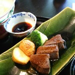 葛城 北の丸 - このお肉がすっごく柔らかかった！