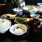 葛城 北の丸 - ランチを特別に用意していただきました。